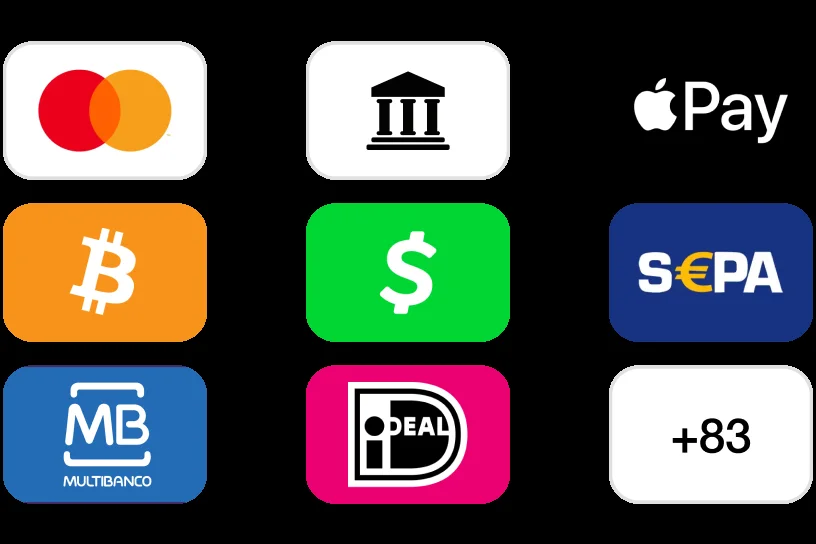Why Whop local payment methods including Mastercard, bank transfer, Apple Pay, Bitcoin, Cash App, SEPA, Multibanco and iDEAL
