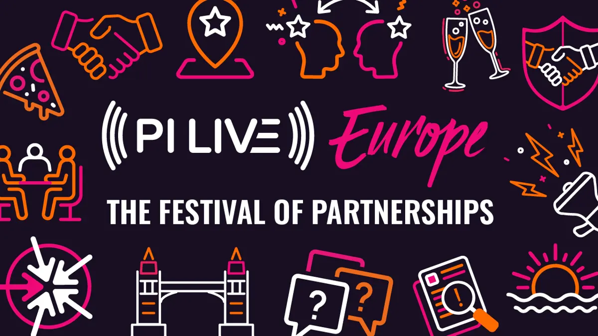 PI LIVE Europe 2026 The Festival of Partnerships official banner